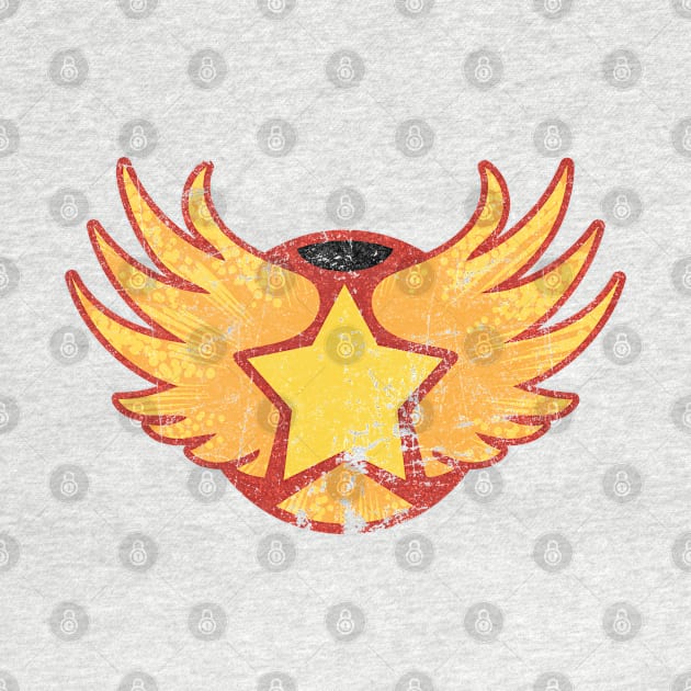 Wildfire Powered (distressed) by Doc Multiverse Designs